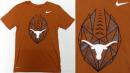 テキサス ロングホーンズ ナイキ サイドライン アイコン コットンドライフィット Tシャツ3 (ダークオレンジ))/ Texas Longhorns