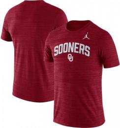 オクラホマ スーナーズ ジョーダンブランド ベロシティ ドライフィットTシャツ3 (クリムゾン)/ Oklahoma Sooners