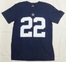 エミット・スミス ダラス カウボーイズ NFL レジェンドプレイヤーナンバー両面Tシャツ(紺) / Emmitt Smith Dallas Cowboys