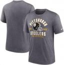 ピッツバーグ スティーラーズ ナイキ '23 トリブレンド ヘルメット Tシャツ(グレー)/ Pittsburgh Steelers