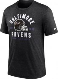 ボルチモア レイブンズ ナイキ '23 トリブレンド ヘルメット Tシャツ(黒)/ Baltimore Ravens