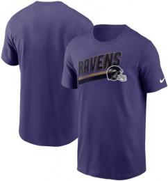 ボルチモア レイブンズ ナイキ ブリッツ ヘルメット Tシャツ(紫)/ Baltimore Ravens