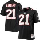 ディオン・サンダース アトランタ ファルコンズ ミッチェル&ネス スローバック ジャージ (黒)#21 レディース版/ Deion Sanders Atlanta Falcons Mitchell&Ness Jersey