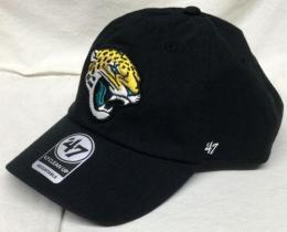 ジャクソンビル ジャガーズ '47BRAND ( フォーティーセブンブランド ) NFL レガシー クリーンアップ スラウチ CAP (黒)/ Jacksonville Jaguars