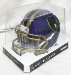 ボルチモア レイブンズ リデル レボリューション スピード レプリカ ミニヘルメット※'2024 オルターネイト版 / NFL グッズ Baltimore Ravens 2024 On-Field Alternate Speed Mini Helmet