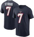 C・J・ストラウド ヒューストン テキサンズ ナイキ プレイヤーナンバー両面Tシャツ (紺)/ C.J. Stroud Houston Texans