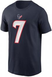 C・J・ストラウド ヒューストン テキサンズ ナイキ プレイヤーナンバー両面Tシャツ (紺)/ C.J. Stroud Houston Texans