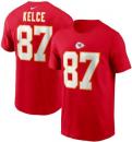 トラビス・ケルシー カンザスシティ チーフス ナイキ プレイヤーナンバー両面Tシャツ (赤)/ Travis Kelce Kansas City Chiefs