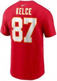 トラビス・ケルシー カンザスシティ チーフス ナイキ プレイヤーナンバー両面Tシャツ (赤)/ Travis Kelce Kansas City Chiefs