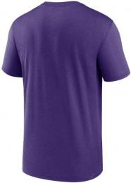 ミネソタ バイキングス ナイキ サイドライン アイコン レジェンド Tシャツ (ドライフィット版) (紫) / Minnesota Vikings