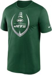 ニューヨーク ジェッツ ナイキ サイドライン アイコン レジェンド Tシャツ (ドライフィット版) (緑) / New York Jets