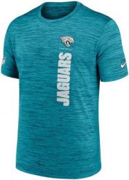 ジャクソンビル ジャガーズ ナイキ '24 サイドライン ベロシティ Tシャツ1 (ドライフィット版) (ティール) / Jacksonville Jaguars