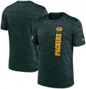 グリーンベイ パッカーズ ナイキ '24 サイドライン ベロシティ Tシャツ1 (ドライフィット版) (緑) / Green Bay Packers