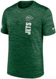 ニューヨーク ジェッツ ナイキ '24 サイドライン ベロシティ Tシャツ1 (ドライフィット版) (緑) / New York Jets