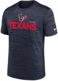 ヒューストン テキサンズ ナイキ '24 サイドライン ベロシティ Tシャツ2 (ドライフィット版) (紺) / Houston Texans