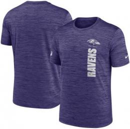 ボルチモア レイブンズ ナイキ '24 サイドライン ベロシティ Tシャツ1 (ドライフィット版) (紫) / Baltimore Ravens